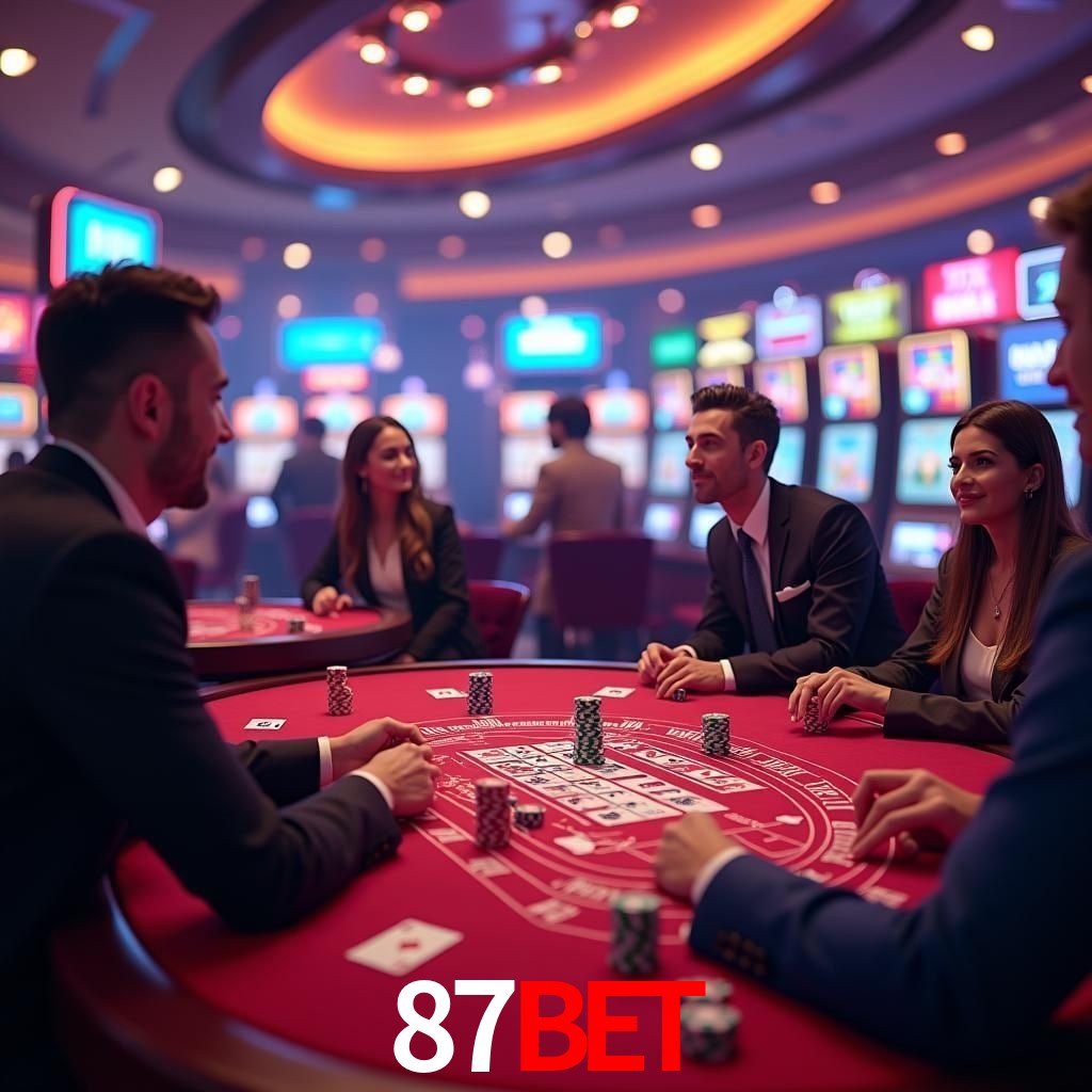 Mesa de Blackjack 87bet